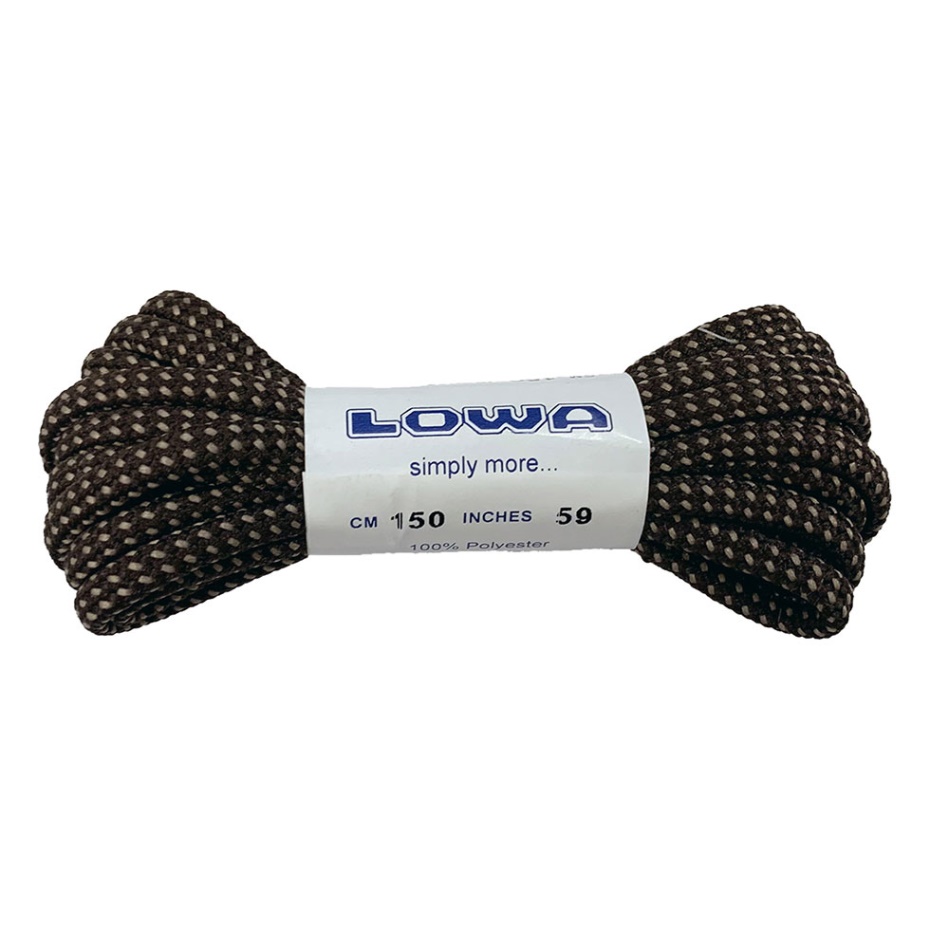 Kahverengi/bej Lowa çizme Bağcıkları