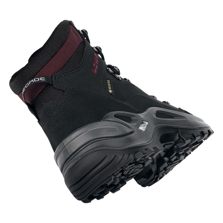Renegade Gtxmid Ws Lowa Siyah/bordo