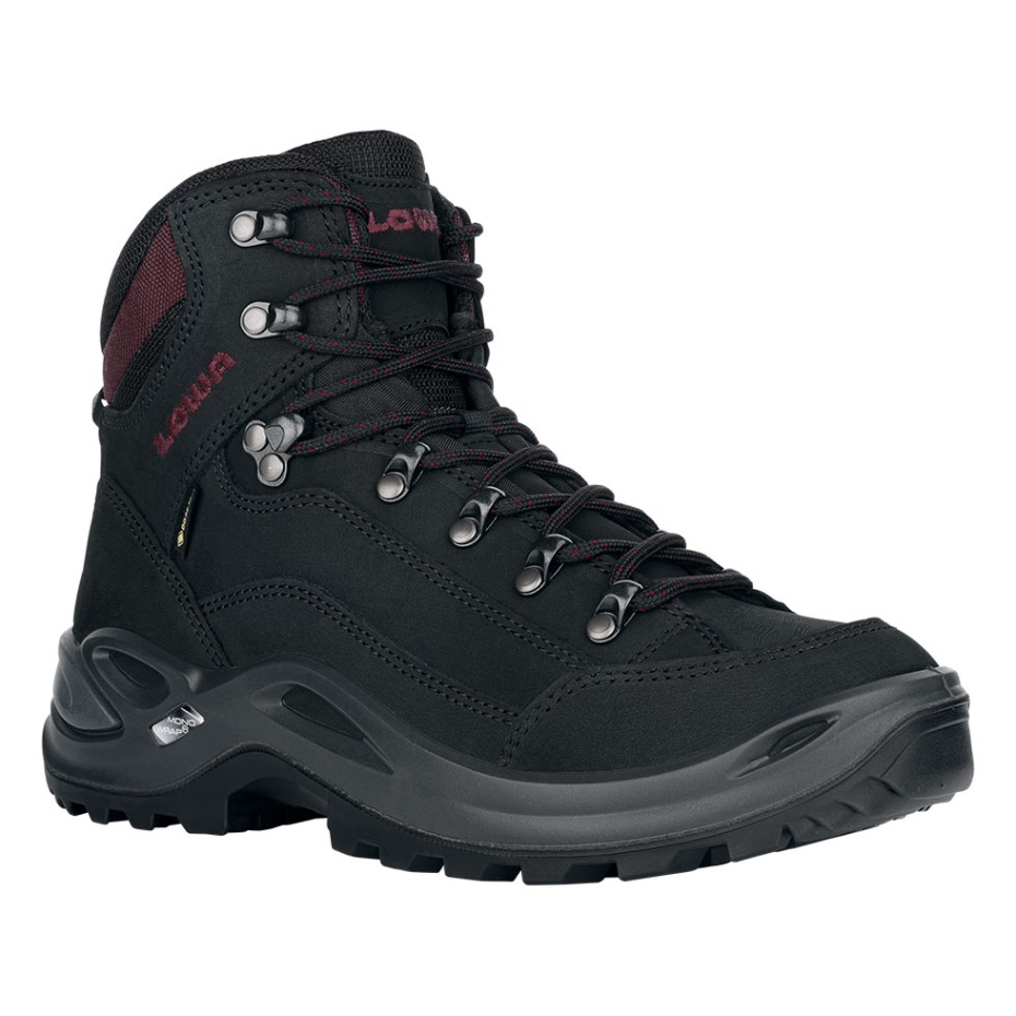 Renegade Gtxmid Ws Lowa Siyah/bordo