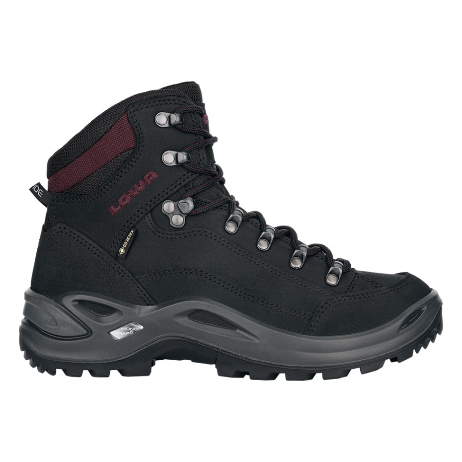 Renegade Gtxmid Ws Lowa Siyah/bordo