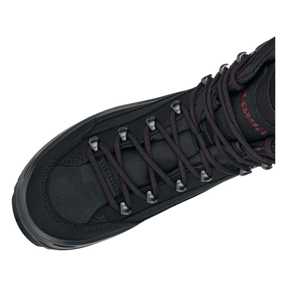 Renegade Gtxmid Ws Lowa Siyah/bordo